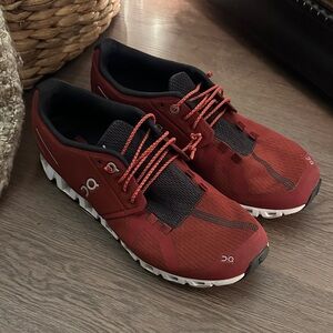 On Running Crimson Athletic Shoes